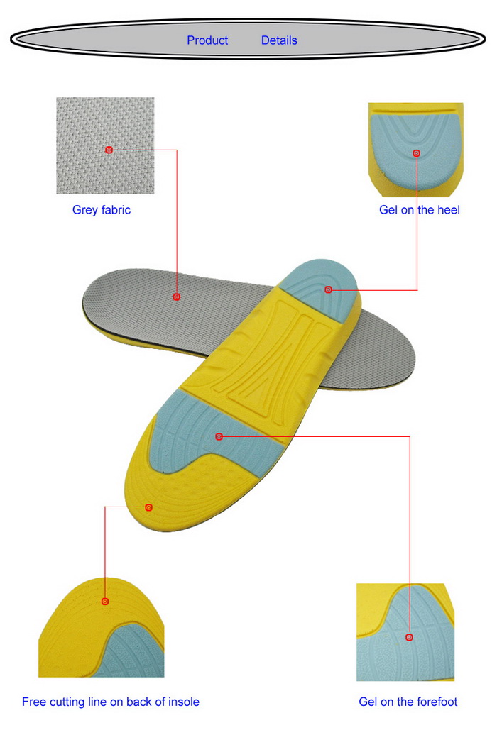 Memory foam insole