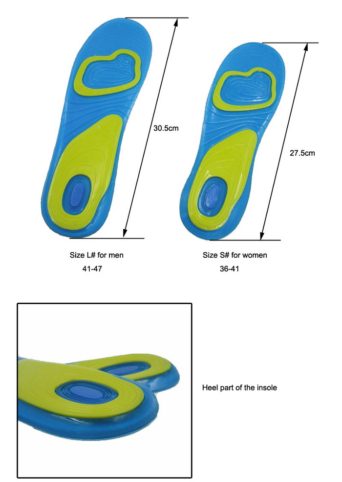 washable gel insoles