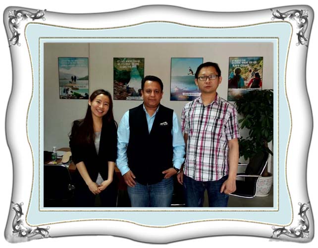 India client with us